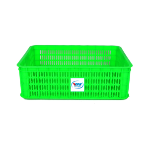 Sóng Nhựa Hở 1T9 KT 610x420x190mm  Bền Chắc, Thoáng Khí Tối Ưu Lưu Trữ Hàng Hóa