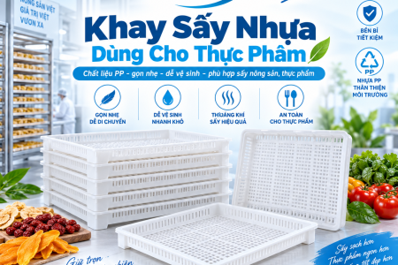 Lợi Ích Khi Sử Dụng Khay Sấy Nhựa Dùng Cho Thực Phẩm PP