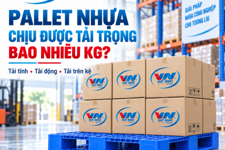 Pallet nhựa chịu được tải trọng bao nhiêu kg?